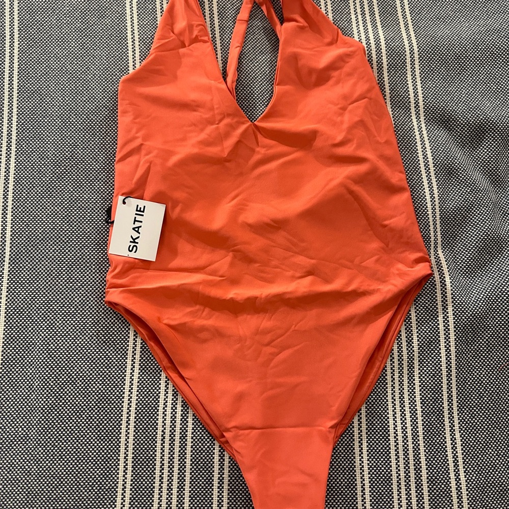 NWT! Skatie Large Zoey One Piece Blush